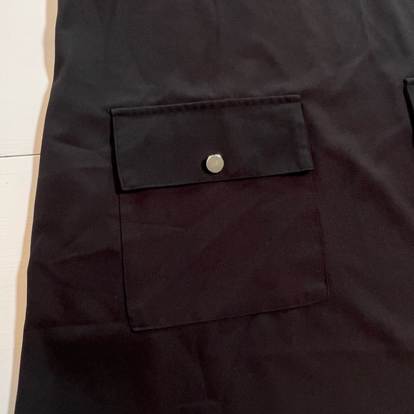 New York & Company Black Tunic MIDI Dress Medium - Picture 5 of 11